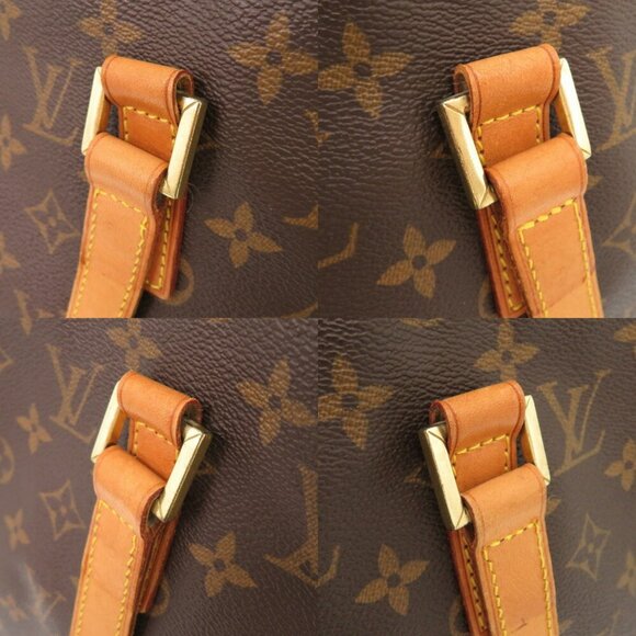 LOUIS VUITTON Caba Maison Monogram M51151 Brown Tote Bag - Picture 9 of 11